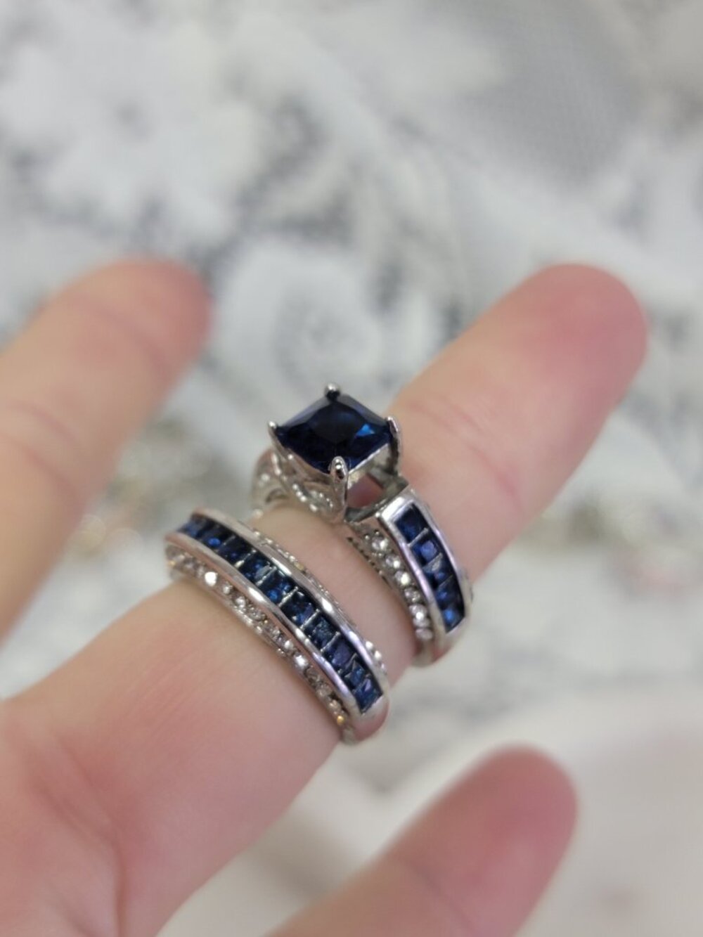 925 Silver Plated Rings - Bundle of 53 - Picture 4 of 13